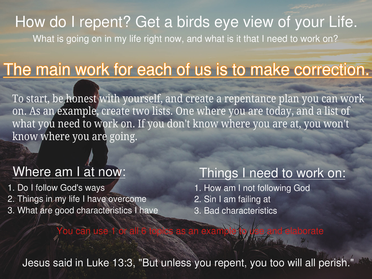 Day 2 Get a Birds Eye View Preparing for the Messianic Kingdom