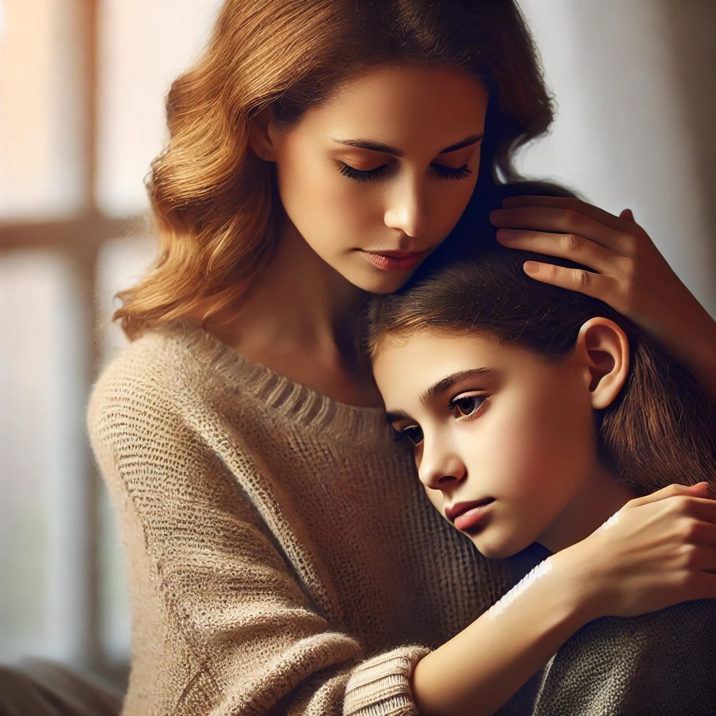 A mother and child — a message of hope for parents